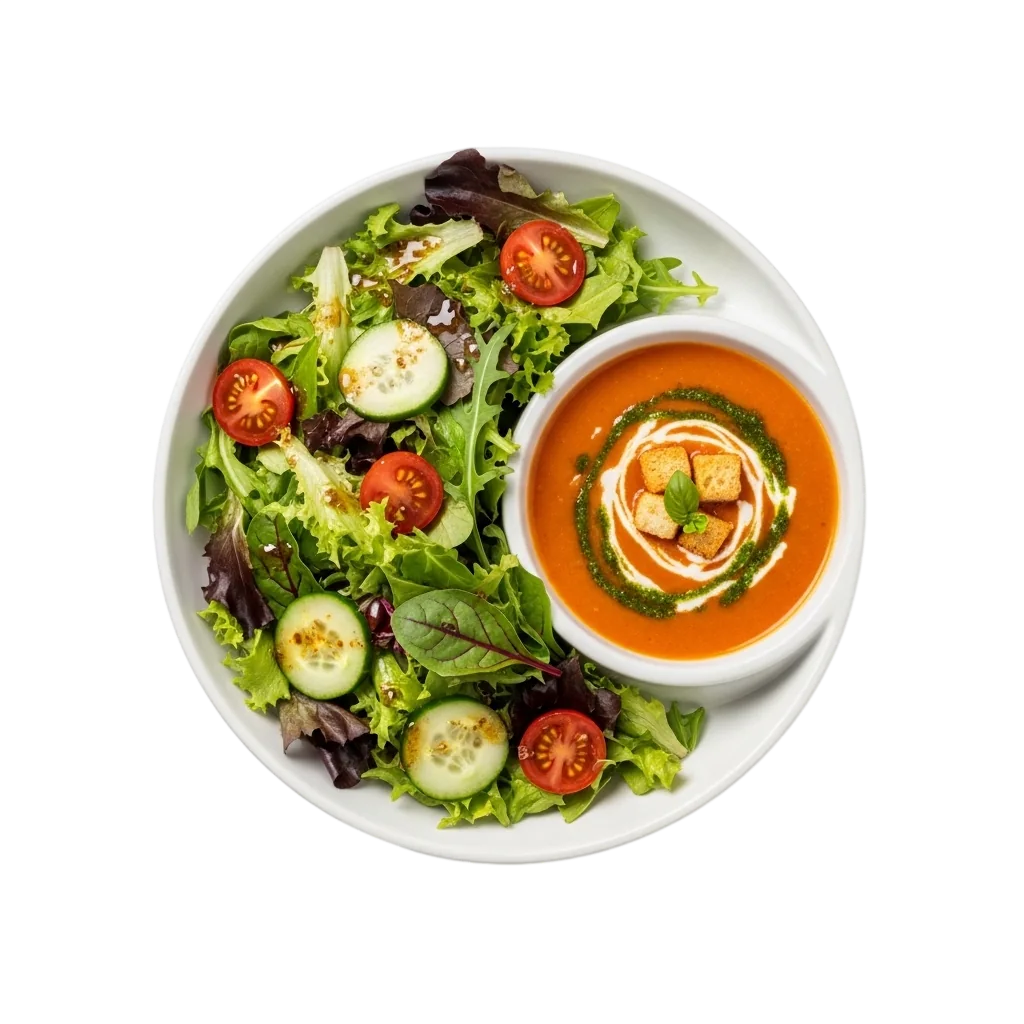 soup and salad